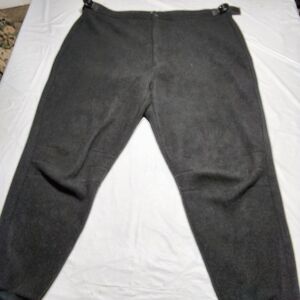 Cabelas Mens Polartec Black Fleece Pants Tall Size 2XL  Outdoor